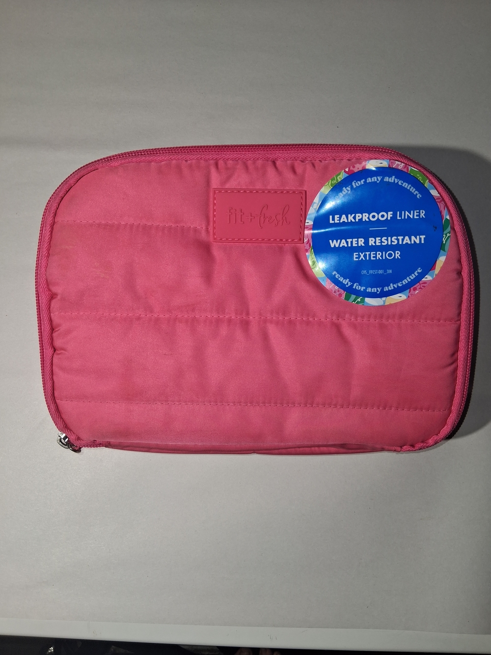 Pink Leakproof Tablet Accessory Pouch